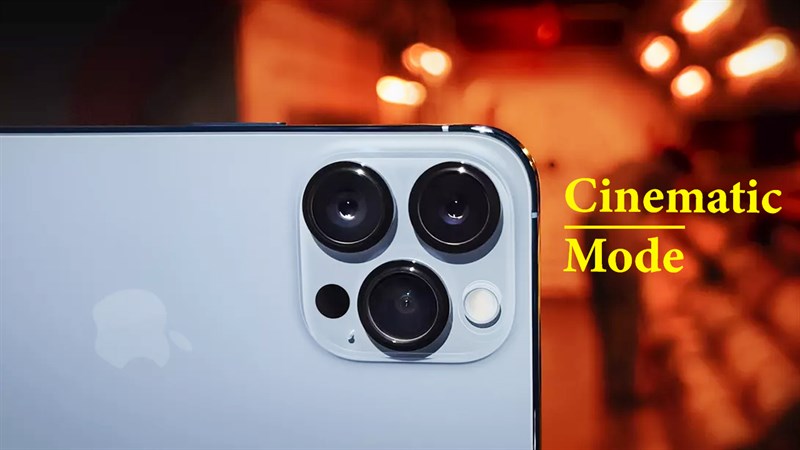 Cách dùng Cinematic Mode trên iPhone 13