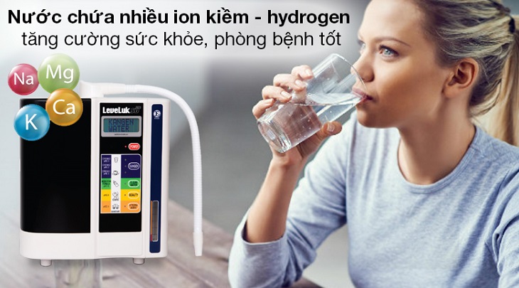 Alkaline ion water contains many beneficial minerals for human health