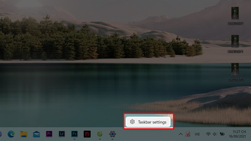 Ẩn thanh Taskbar