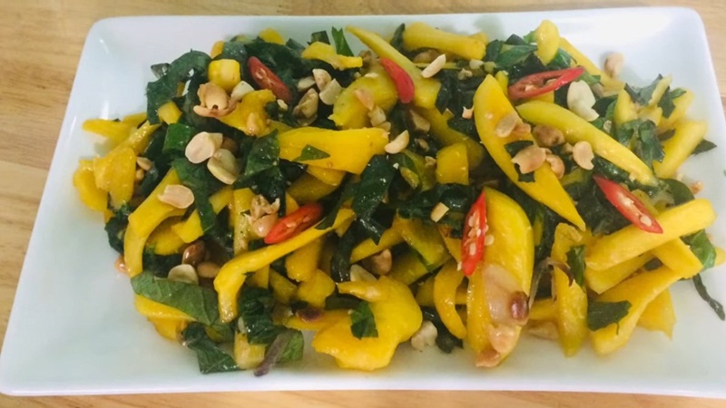 How to make delicious stir-fried young jackfruit with guise leaves