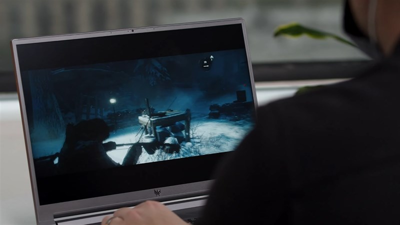 Màn hình 165 Hz của Acer Predator Triton 500 SE cũng sẽ khiến trải nghiệm chiến game của bạn đã hơn rất nhiều. Nguồn: Digital Trends.