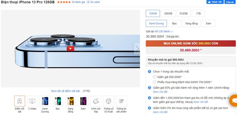 So sánh iPhone 13 và iPhone 13 Pro So sánh iPhone 13 và iPhone 13 Pro