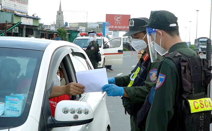 Hướng dẫn cụ thể về các đối tượng và phương tiện khi qua chốt