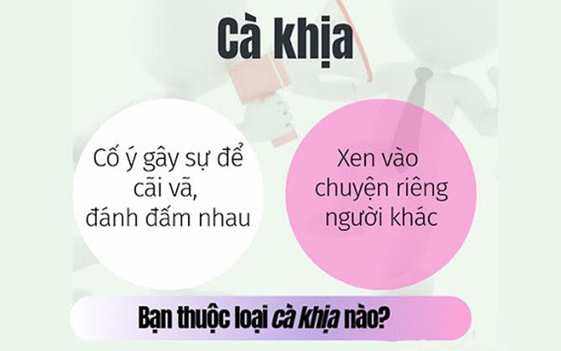 Cà khịa mang ý nghĩa tiêu cực theo cách truyền thống