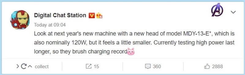 Xiaomi 12 và MIX 5 có thể sẽ sử dụng sạc nhanh 120W thế hệ mới