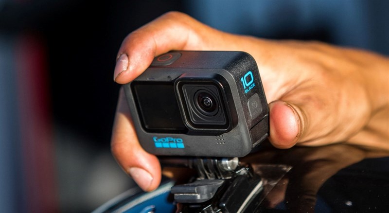 GoPro Hero 10 Black có vẻ ngoài giống với GoPro Hero 9 Black