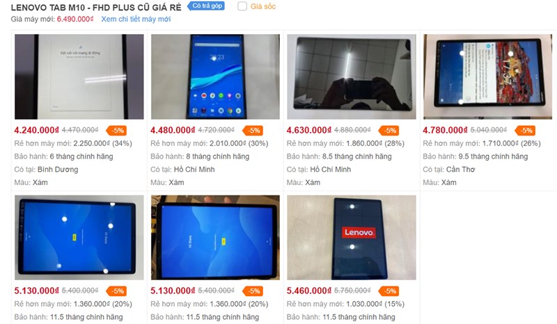 TOP 5 máy tính bảng cũ giá rẻ tốt nhất thích hợp cho con học online, chỉ từ 3.5 triệu là có thể mua ngay