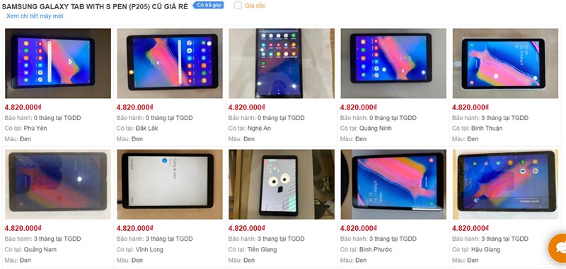 TOP 5 máy tính bảng cũ giá rẻ tốt nhất thích hợp cho con học online, chỉ từ 3.5 triệu là có thể mua ngay