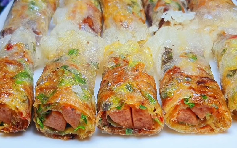 Learn how to make crispy fried rice paper rolls, try it and fall in love