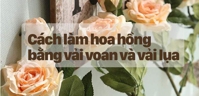 Mời các bạn đến ngắm những bông hoa hồng tuyệt đẹp được làm bằng vải voan và vải lụa. Chúng được chăm chút và thêu tinh tế từng chi tiết nhỏ, tạo ra một sự mềm mại và sang trọng. Bạn sẽ bị thuyết phục bởi sự tinh tế và độc đáo của những bông hoa này.