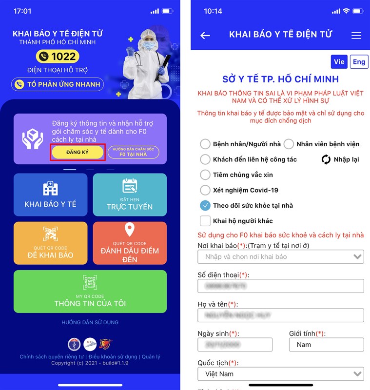 Cách tự theo dõi sức khỏe tại nhà