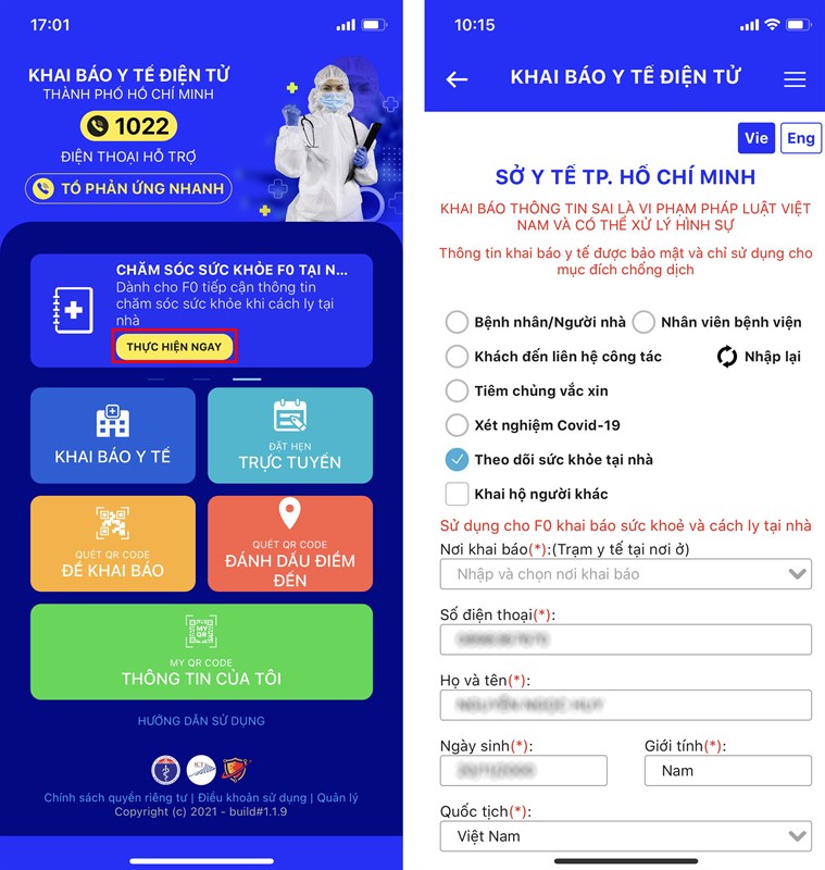 Cách tự theo dõi sức khỏe tại nhà