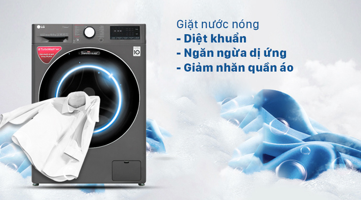 Chế độ giặt nước nóng càng đảm bảo quần áo của bạn sẽ được loại bỏ các vết bẩn cứng đầu hiệu quả nhất ở 40 độ C Chế độ giặt nước nóng càng đảm bảo quần áo của bạn sẽ được loại bỏ các vết bẩn cứng đầu hiệu quả nhất ở 40 độ C