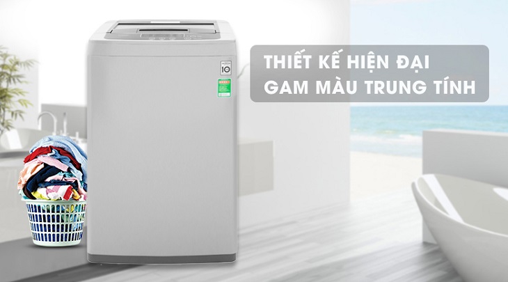 Máy giặt LG Inverter 8 kg T2108VSPM2 phù hợp với gia đình có từ 2 - 3 thành viên