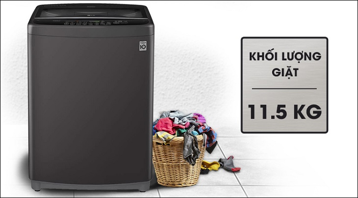 Máy giặt LG Inverter 11.5 kg T2351VSAB được trang bị công nghệ đấm nước 3 mâm phụ Punch +3