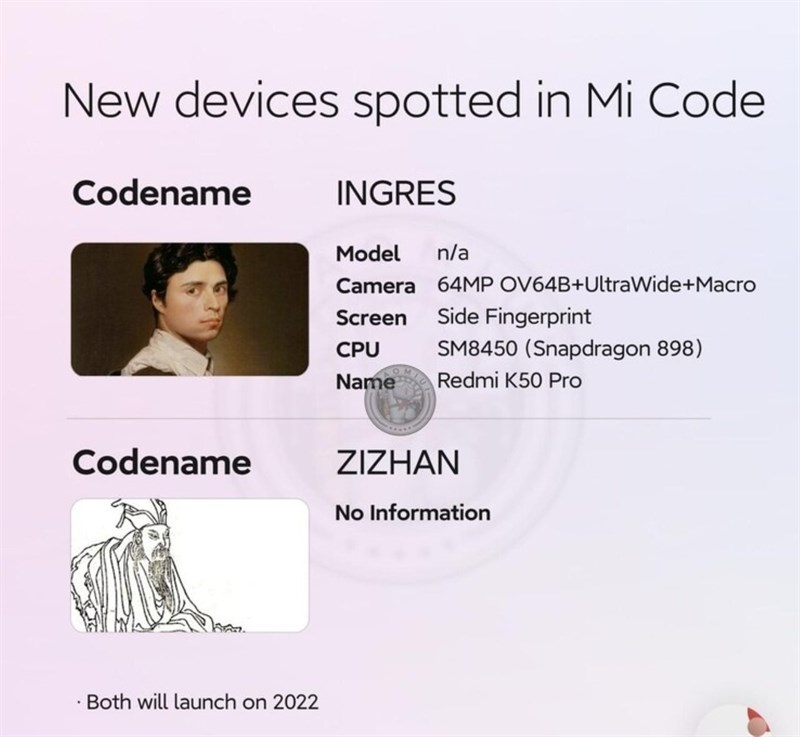 Nguồn tin uy tín tiết lộ Redmi K50 Pro sẽ được trang bị chip Snapdragon đầu bảng, camera chính 64MP và...