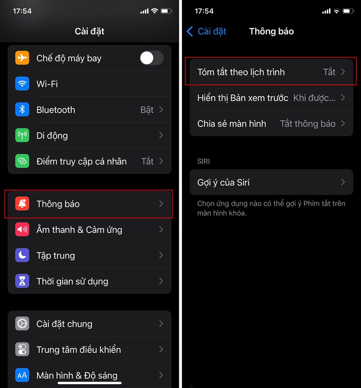 chỉnh sửa thông báo Notification Summary trên iOS 15 chỉnh sửa thông báo Notification Summary trên iOS 15