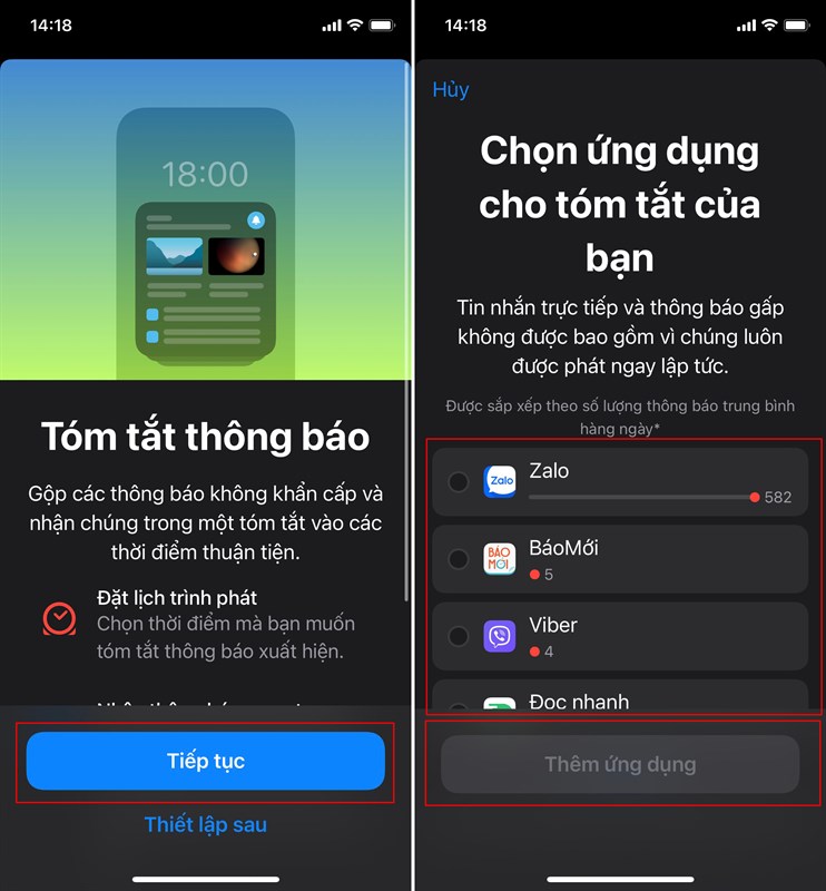 chỉnh sửa thông báo Notification Summary trên iOS 15 chỉnh sửa thông báo Notification Summary trên iOS 15