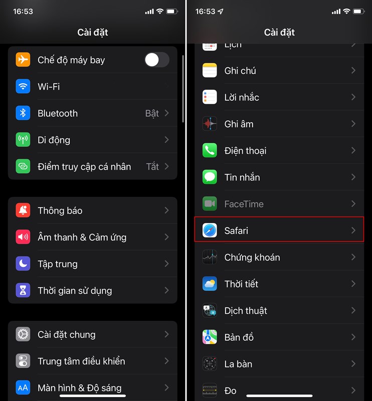 Cách thêm tiện ích mở rộng Safari iOS 15