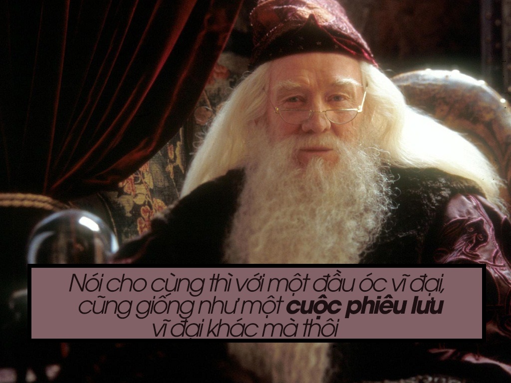 Harry Potter Trích dẫn từ Giáo sư Dumbledore