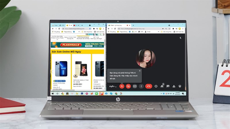 Hướng Dẫn Cách Chia Đôi Màn Hình Google Meet Để Hiện Cùng Lúc Hai App