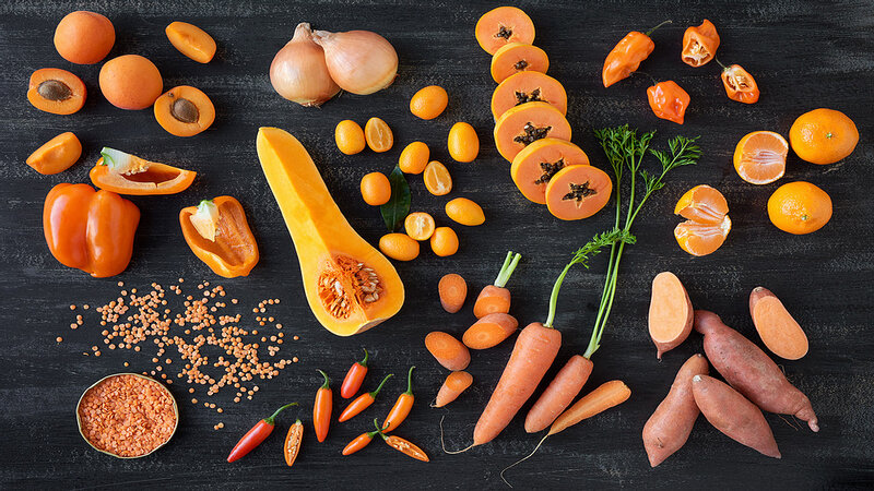 Beta carotene chỉ cần bổ sung trong các bữa ăn hằng ngày 