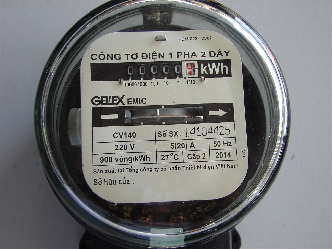 The parameters to know before checking the electricity meter