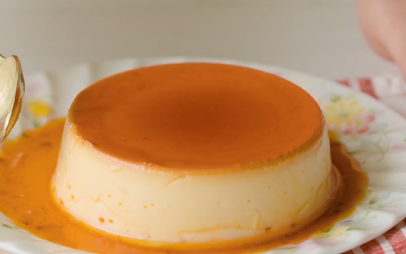 Bánh flan phô mai mềm mịn