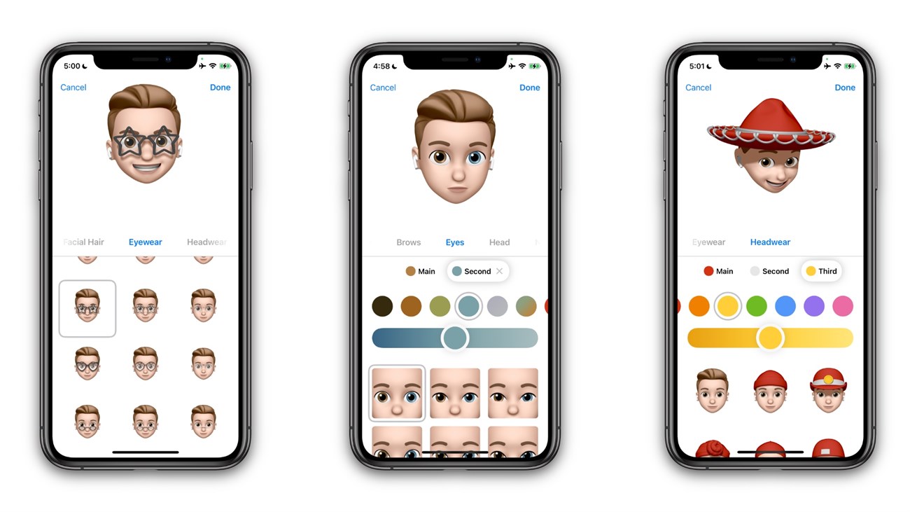 Memoji được tùy biến thú vị hơn