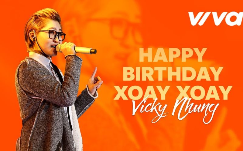 Happy Birthday xoay xoay - Vicky Nhung