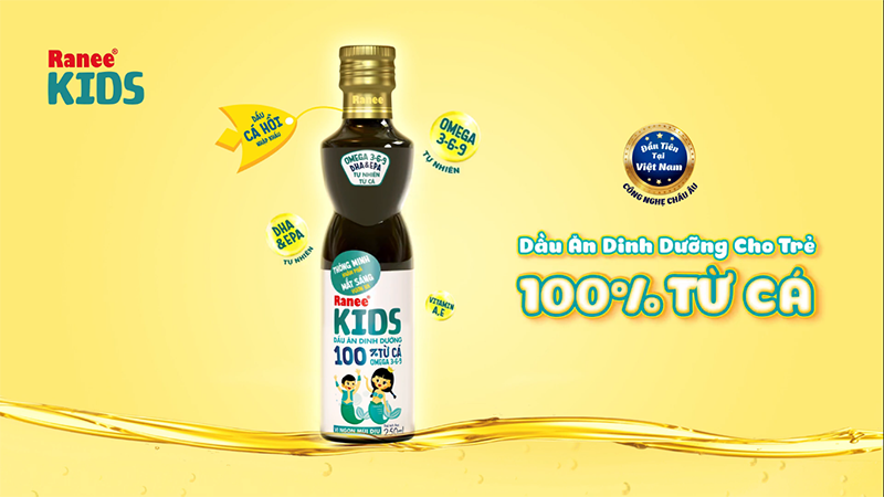 Dầu cá dinh dưỡng Ranee Kids