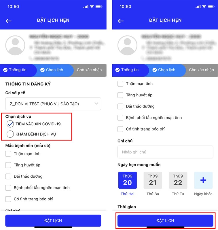 Cách đặt lịch tiêm vaccine Covid-19 online
