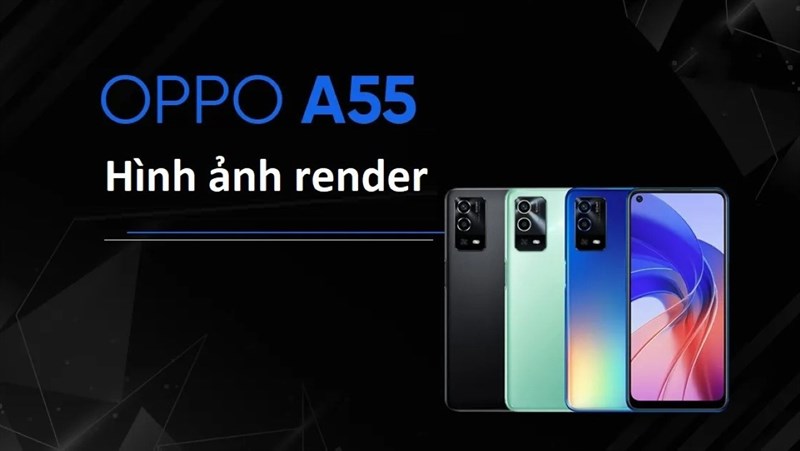Render OPPO A55 4G Render OPPO A55 4G