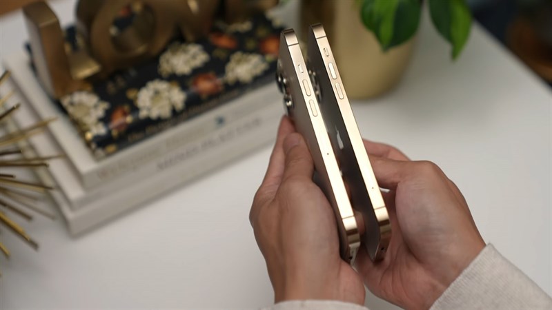 iPhone 13 Pro vẫn sở hữu thiết kế khung viền vuông vức giống như thế hệ tiền nhiệm. Nguồn: Gadget Match.