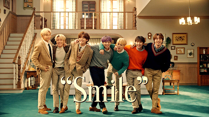 Ca khúc “Butter” của BTS sẽ được sử dụng làm bài hát chiến dịch “Smile to Smlie” trên toàn cầu
