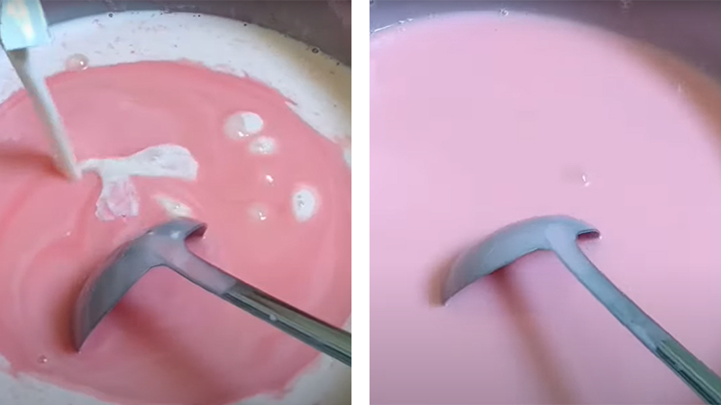 3 bước đơn giản cho kem siro đá bào trái cây