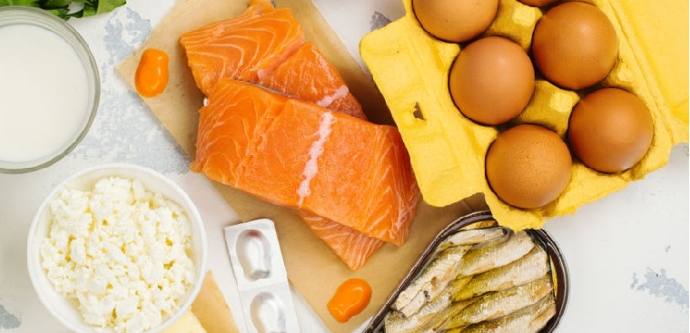 Vitamin D3 có trong những nguồn thực phẩm nào ngoài cá, tôm và lòng đỏ trứng?