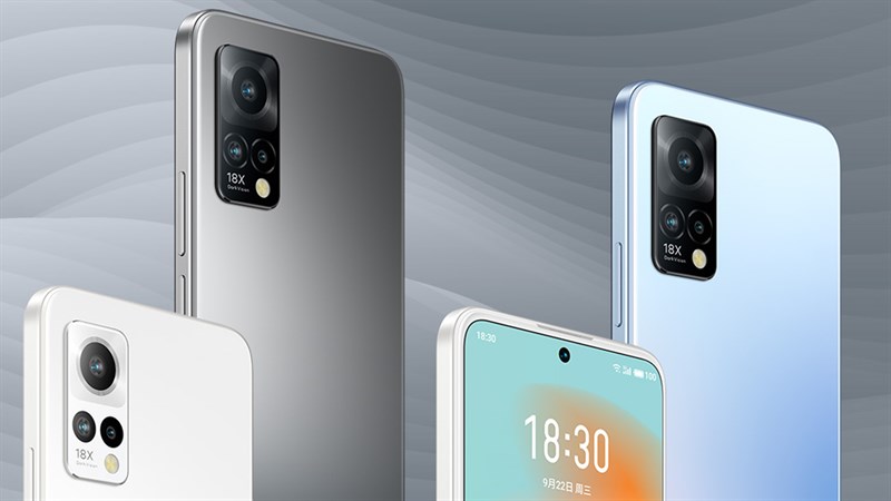 Meizu 18x chính thức được ra mắt: màn hình OLED 120Hz, Snapdragon 870 Meizu 18x chính thức được ra mắt: màn hình OLED 120Hz, Snapdragon 870