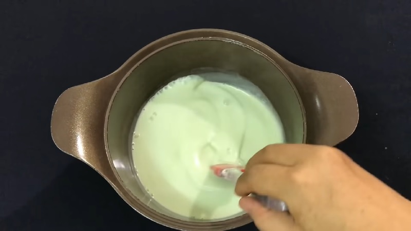 Nước cốt dừa - matcha