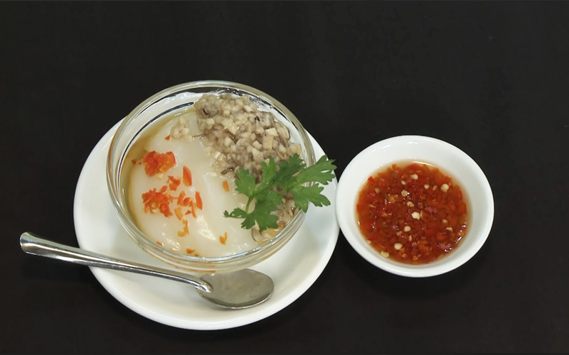 Bánh đúc chay thanh đạm