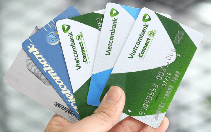 Một số loại thẻ tín dụng Vietcombank
