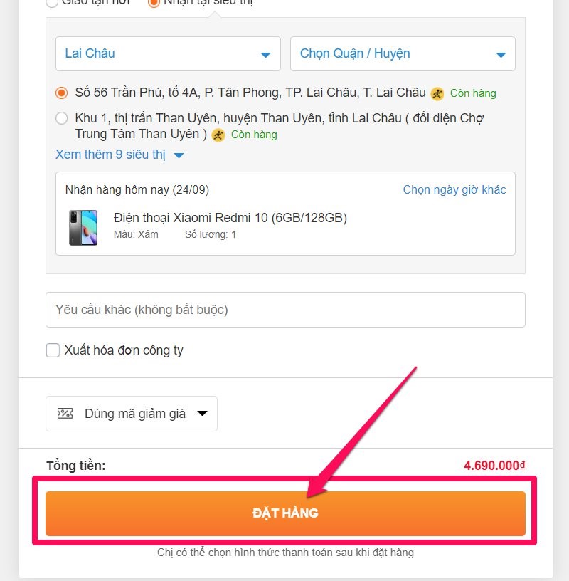 Hướng dẫn khách hàng thao tác trên web Hướng dẫn khách hàng thao tác trên web