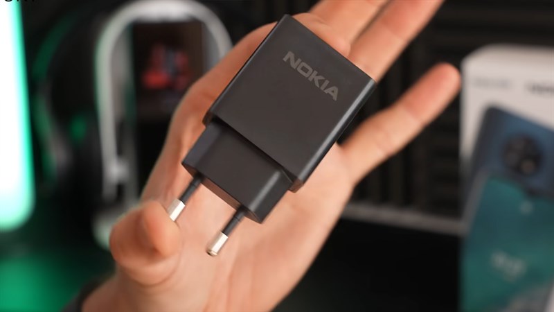 Củ sạc đi kèm theo khi mua Nokia G50 