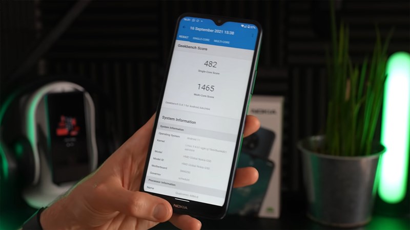 Nokia G50 được trang bị con chip Snapdragon 480