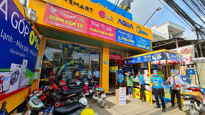 MWG công bố kết quả kinh doanh 8 tháng đầu năm 2021, doanh thu tăng 8%