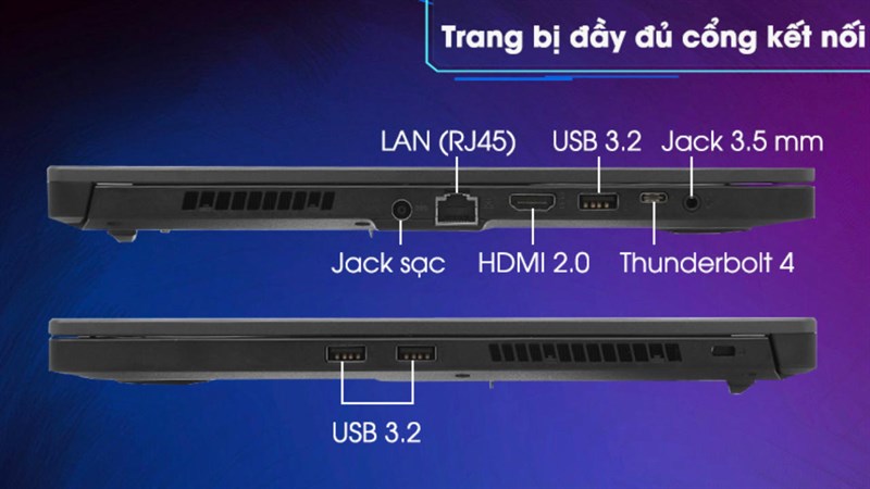 TOP laptop gaming dùng chip i7 giải trí tại gia