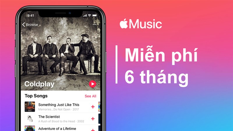 Apple Music miễn phí 6 tháng sử dụng – Nhanh tay đăng kí ngay!