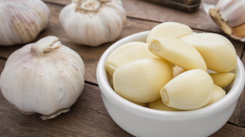 Garlic has excellent antibacterial and sterilization properties