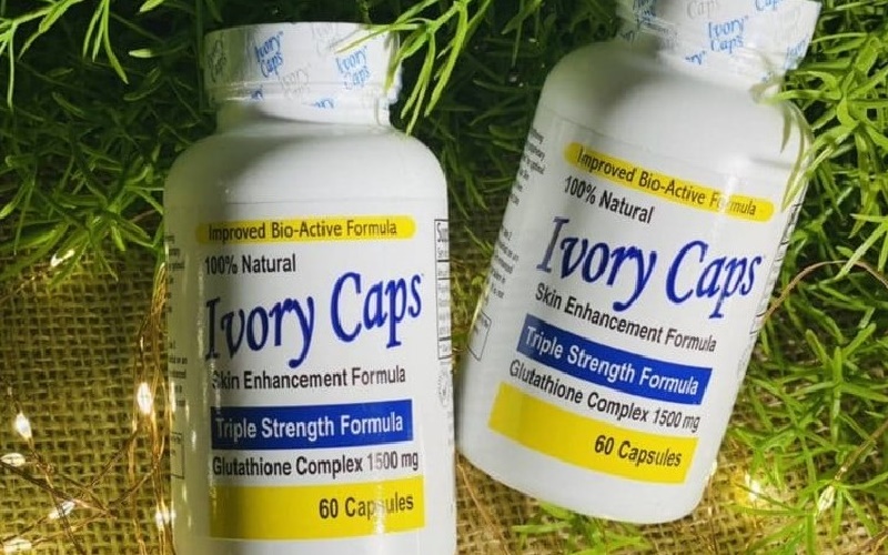 Ivory Caps Glutathione làm trắng da tự nhiên