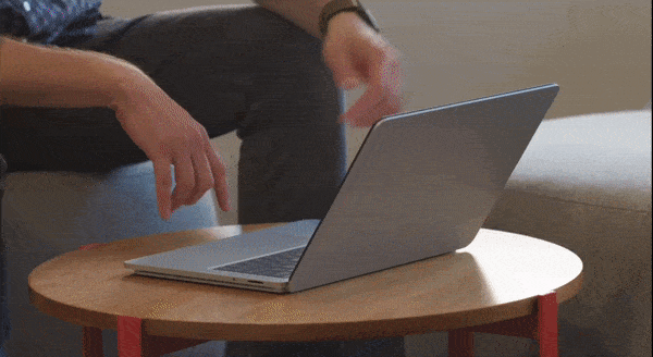 Thiết kế biến hình của Surface Laptop Studio. Nguồn: The Verge. Thiết kế biến hình của Surface Laptop Studio. Nguồn: The Verge.